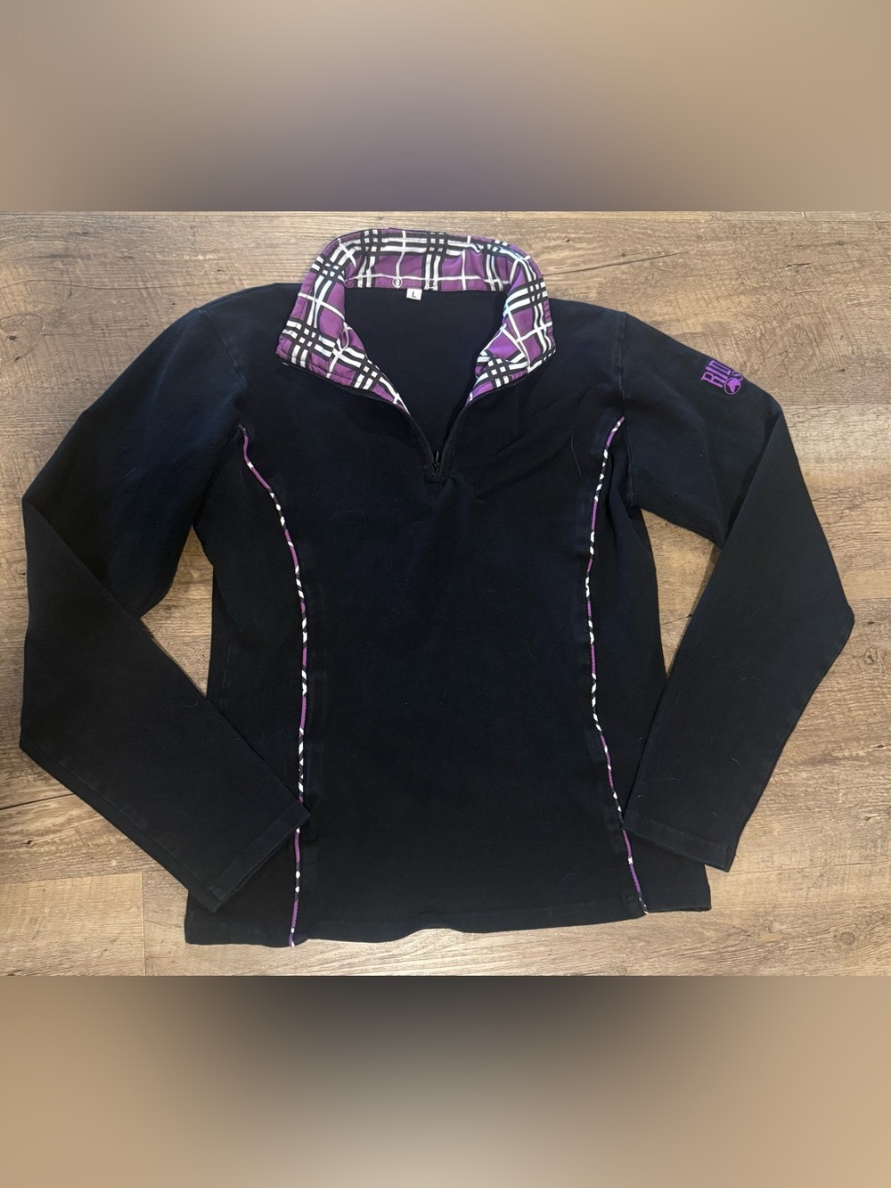 long sleeve Riding Sport 1/4 zip